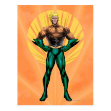 Position d'Aquaman Cartes Postales