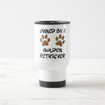 Possédé par un golden retriever mugs