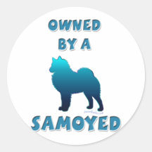 Possédé par un Samoyed Adhésif