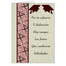 Postal de Graduacion Cartes