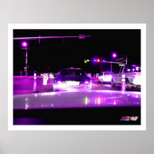 Poste de nuit un (séries de signature) poster