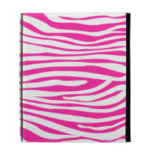 Poster de animal de motif de rayure de zèbre de ro coques iPad