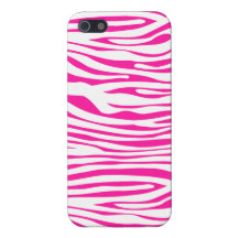 Poster de animal de motif de rayure de zèbre de ro iPhone 5 case