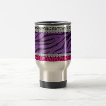 Poster de animal Girly de diamant Mug