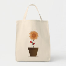 pot de fleur 3 sac fourre-tout