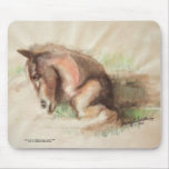 Poulain tapis de souris