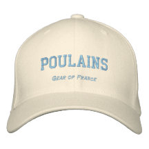 POULAINS, vitesse de la France Casquettes Brodées