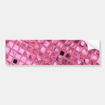Poule mouillée rose Girly métallique brillante de  Autocollants Pour Voiture