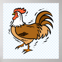 Poulet de Charles Affiches