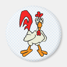 Poulet de Chiggy Magnets Pour Réfrigérateur