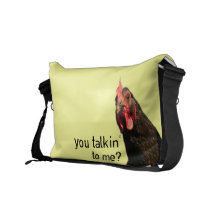 Poulet drôle d'attitude sacoches