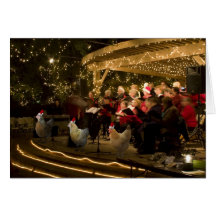 Poulets 2 de Noël Cartes De Vœux