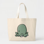 Poulpe de bande dessinée sac en toile
