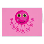 Poulpe rose carte