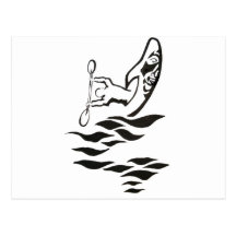 Poupe de 41 kayaks cartes postales