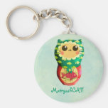 Poupée de Matryoshka de chat Porte-clef