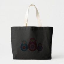 Poupées de Matryoshka Sacs En Toile