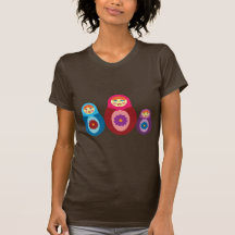 Poupées de Matryoshka T-shirts