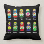 Poupées russes d'emboîtement coussin