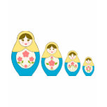 Poupées russes d'emboîtement de Matryoshka t-shirts