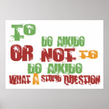 Pour faire l'Aikido Posters