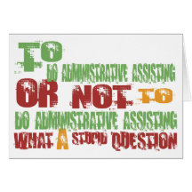 Pour faire l'assistance administrative cartes de vœux