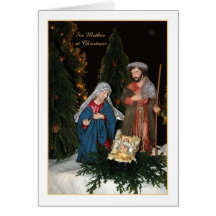 Pour la mère à Noël Cartes De Vœux
