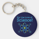 Pour l'amour de l'atome de la Science Porte-clé