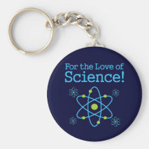 Pour l'amour de l'atome de la Science Porte-clé