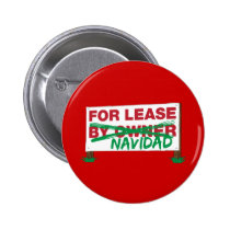 Pour le bail Navidad - le Noël drôle de Feliz Navi badges publicitaires