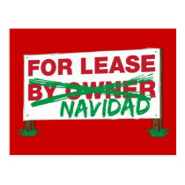 Pour le bail Navidad - le Noël drôle de Feliz Navi cartes postales