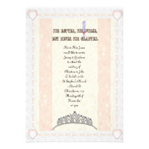 Pour le meilleur ou pour le pire invitations personnalisées