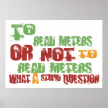 Pour lire des mètres posters