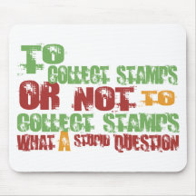 Pour rassembler des timbres tapis de souris