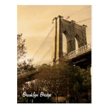 Pour YSA231 : Pont de Brooklyn de Brooklyn Cartes Postales