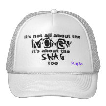 Pourpre de butin d'argent, Snapback Casquette De Camionneur