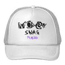 POURPRE de BUTIN d'ARGENT, Snapback. Casquettes