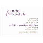 Pourpre de couleurs de sucrerie et économies d'orc cartes postales