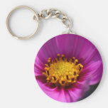 Pourpre de fleur porte-clés