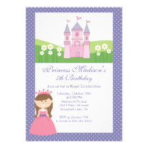 Pourpre de rose d'invitation de fête d'anniversair