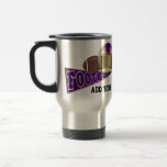 Pourpre de tasse du FOOTBALL et or - SRF