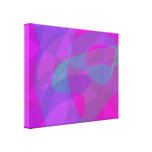 Pourpre et vert impressions sur toile