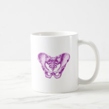 Pourpre masculin de bassin tasse à café