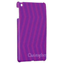 Pourpre sur le mini modèle de cas d'iPad pourpre d