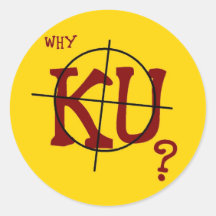 Pourquoi KU ? 20 autocollants ronds