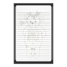 Pourquoi ours papier à lettre personnalisé