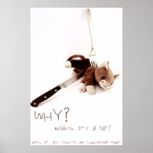 Pourquoi ? Puisque c'est un chat ? Posters