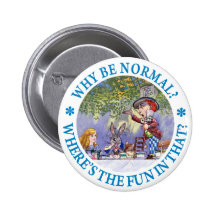 POURQUOI SOYEZ NORMAL ? BADGE