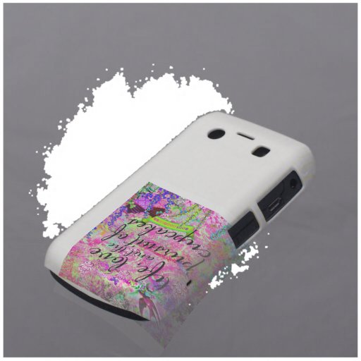 Poursuite d'amour de la vie de courbe de 311 Black Coques Blackberry Bold