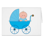 Poussette de bébé carte